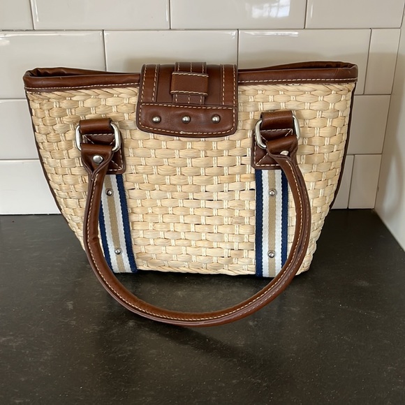 Chaps Straw Tote - Picture 4 of 4